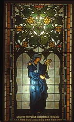 Fenster darstellend Sibylla Delphica